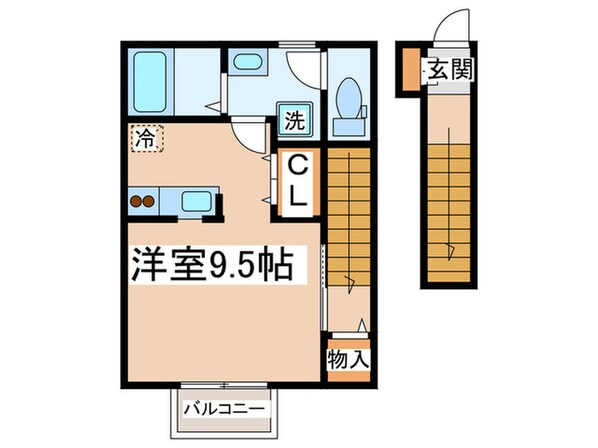 コメットＮの物件間取画像